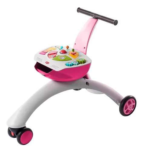 Andador E Triciclo Tiny Love Musical 5em1 Infantil Rosa Bebê