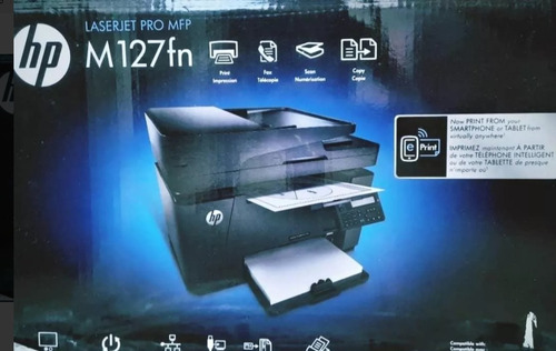 Impresora H P  Multifuncional Laserjet Pro Mfp M 127fn