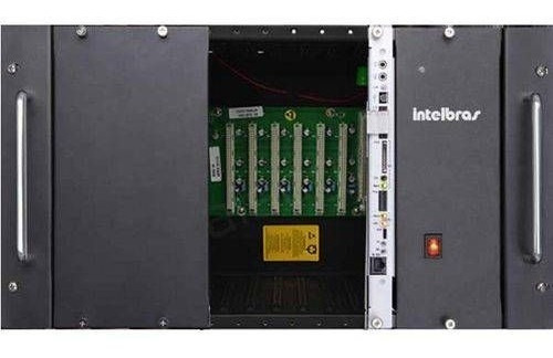 Central Pabx Impacta 140 Rack P/ 30 Troncos E-1 E 32 Ramais 