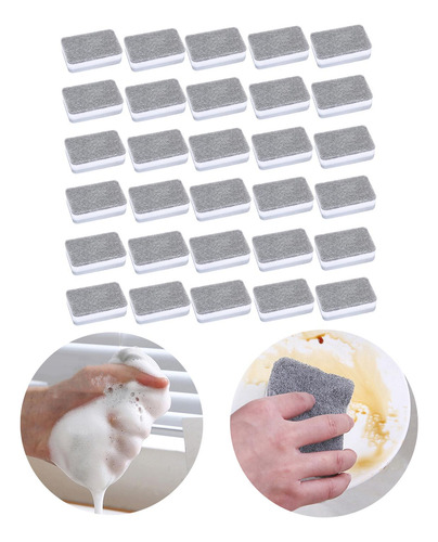 Esponjas Para Fregar De Doble Cara, 30 Uds., Esponja Para