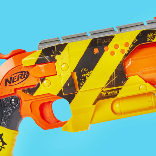 Nerf Zombie Strike Hammershot Blaster Acción De Martillo