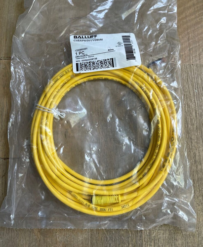 Balluff C49ape00vy050m 1200860291 Cable 60vac 75vdc Ccs