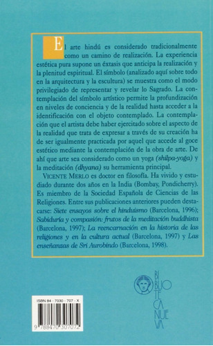 Simbolismo En El Arte Hindú: Sin Datos, De Vicente Merlo. Serie Sin Datos, Vol. 0. Editorial Biblioteca Nueva, Tapa Blanda, Edición Sin Datos En Español, 2013