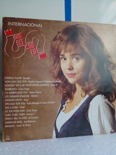 Lp Novela Que Rei Sou Eu  Internacional 1989