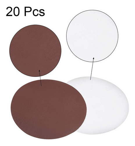 Uxcell Discos De Lijado Psa De 6 Pulgadas, 1500 Granos, Pape
