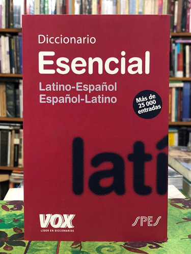 Diccionario Esencial Vox Latín Español