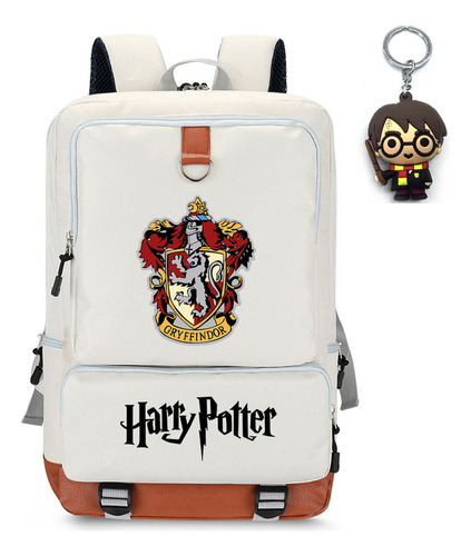 Mochila Escolar De Gran Capacidad De Harry Potter Con Llaver