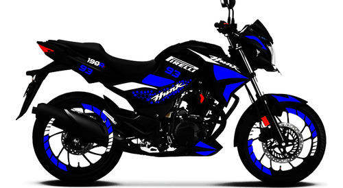 Kit Calcomanias Vinil Reflejante Hero Hunk 190 R 190r