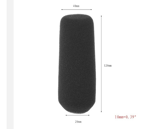 2x Espuma Para Mic Sony Pd170 Z1 Z7 Z5 Hd1000 Nx5 Panasonic