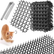 Comprar 12 Alfombrillas Repelentes Mascotas Anti-cat Pot Con Clavos