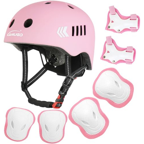 Kamugo Niños Casco Bicicleta, Casco Toddler Para Edades 2-8