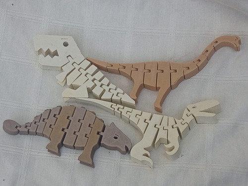 Imagen 2 de 6 de Dinosaurios Argentinos Articulados 3d