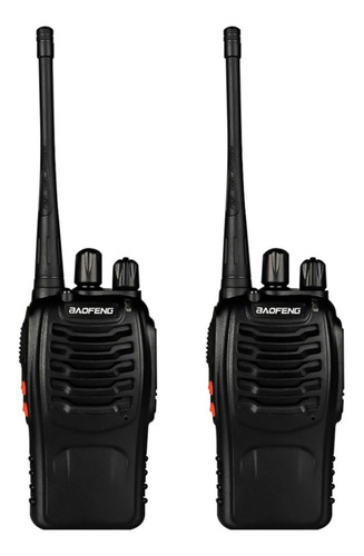 2 Handys Walkie Talkie Bf-888s Baofeng 5w Fm Alcance 5km