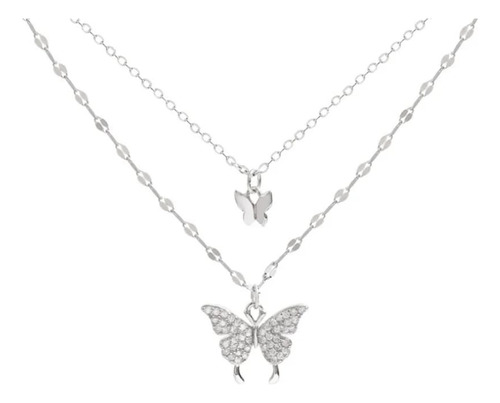 Hermoso Collar De Mariposa