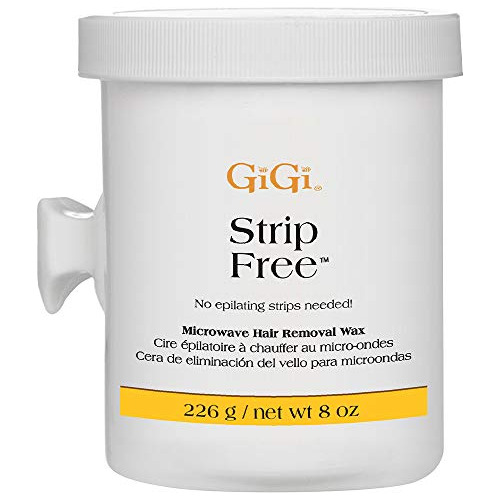 Gigi Strip Free Microwave Formula Hair Removal Wax, 8 Oz