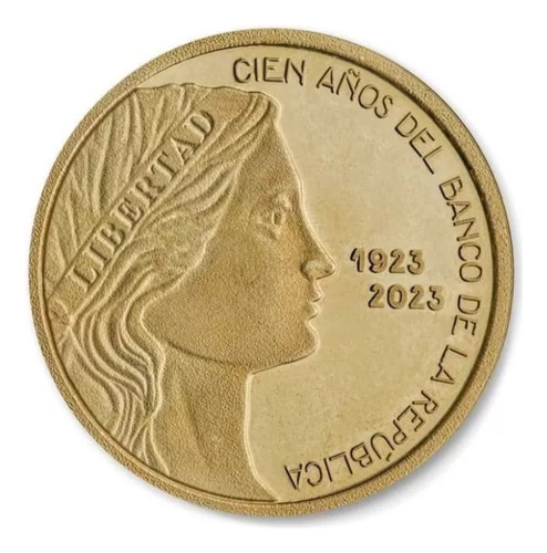 Moneda Conmemorativa 100 Años Banco De La República 