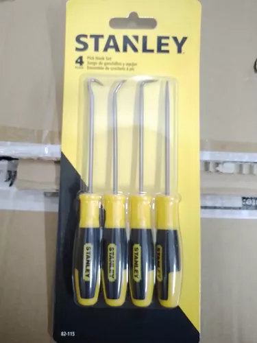 STANLEY Juego de Ganzúas y Ganchos Eje de Acero y Asas de Plástico