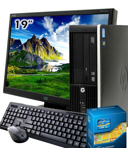 Pc Intel Core I5 4gb 250g Dvd Monitor Nec 19 Tec Mouse Wifi (Reacondicionado)