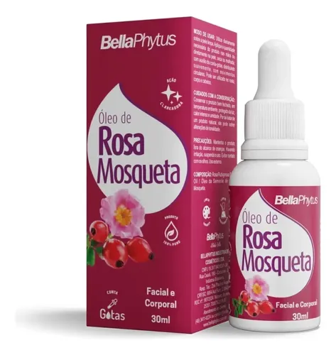 Óleo de Rosa Mosqueta 30ml Bellaphytus