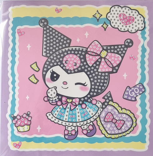Diamond Painting Dibujo Pintura Con Diamantes Sanrio Kuromi