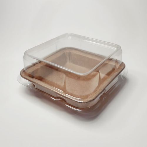 Embalagem Forneável Brownie P Com Tampa Pacote Com 50 Unid