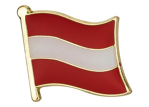 Pin Metalico Broche Bandera Austria Pasaporte Viaje Pais