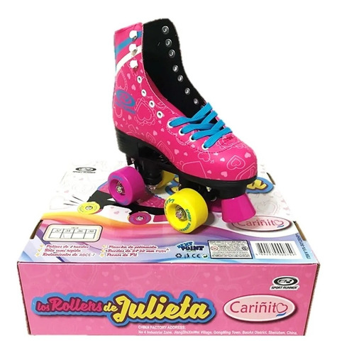 Imagen 4 de 7 de Carinito Patines De Julieta Del 32 Al 38 Art Yx-s0126hp1