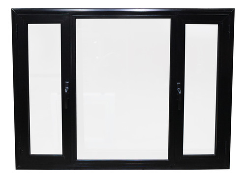 Ventana Patagonica Modena 150x110 2 Raja Negro Dvh 4/9/4