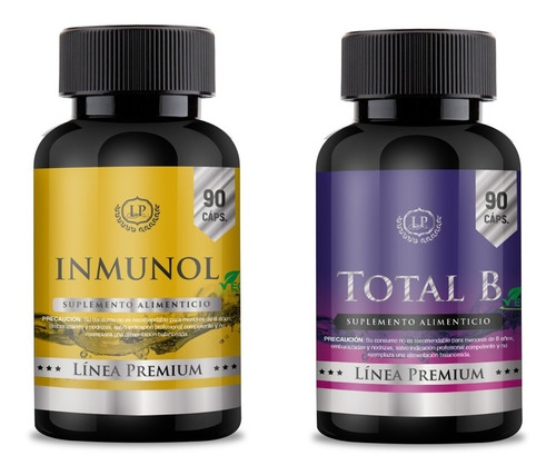 Inmunol (vitamina C+ D3 + E + Zinc) + Complejo B