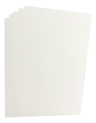 Vinil Imprimible Blanco Glossy Inkjet 50 Hojas A4 Waterproof