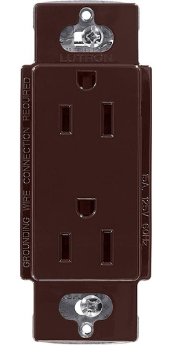 Lutron Claro - Receptaculo De 15 Amperios