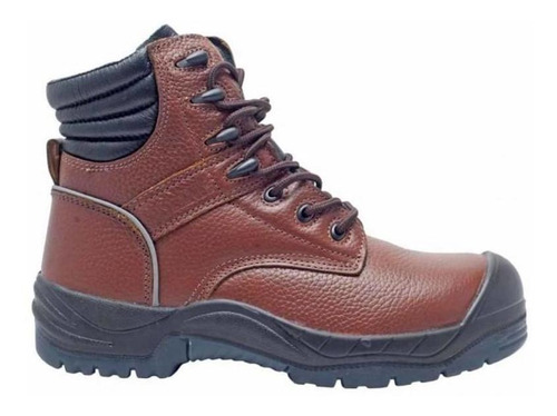 Botin De Seguridad Falcon New Nt 992 Nazca Color: Cafe-negro