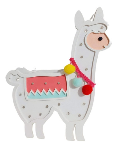 Lámpara Infantil Led/lámpara Llama- Alpaca/velador