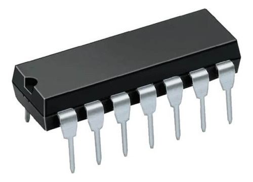 Cd4093 4x Nand Schmitt Trigger 2 Entradas Dip14 Cmos X2u