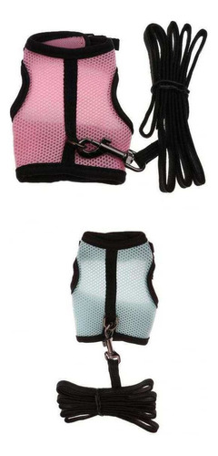 Aruoy 2x Arnés Ajustable For Hurón / Conejo Bebé / Ardilla /