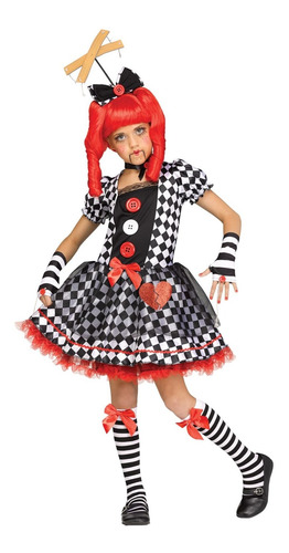 Disfraz Talla Medium Para Niños Vestido De  Marioneta