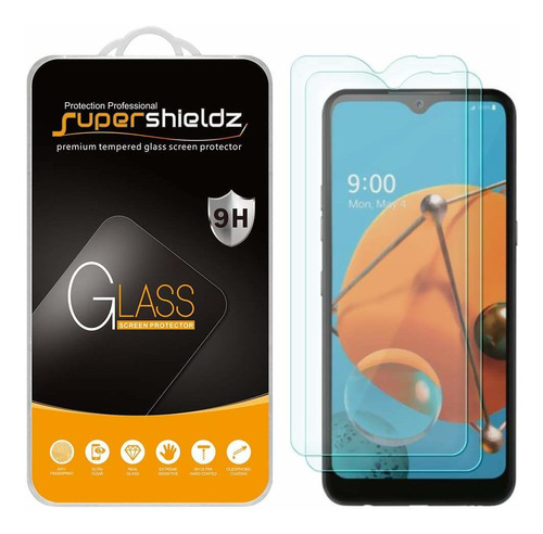 Vidrio Templado Para LG K51 [2un.] Supershieldz