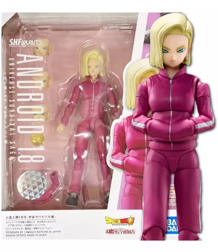 Figura Android 18 Universe Survival Saga - Dragon Ball - S.H.