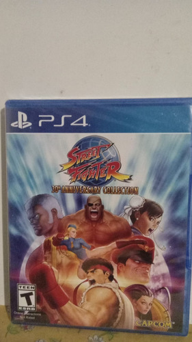 Street Fighter 30th Annyversary Collection Ps4 Original Nuev