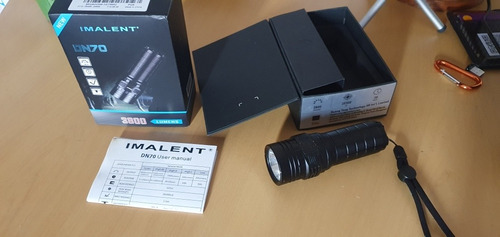 Imalent Lanterna Tatica 3600 Lumens Reais Com Display Oled