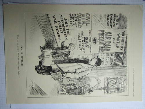 Inglaterra 1936 Caricatura Punch On The London Charivari
