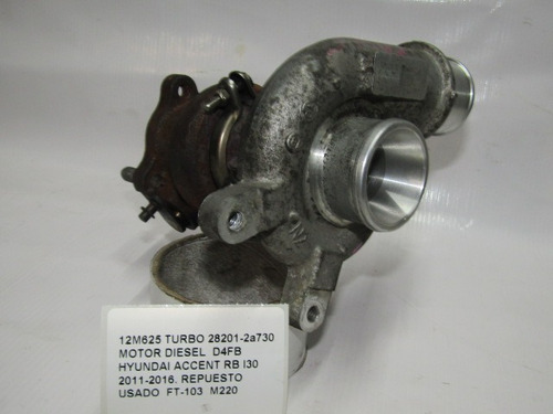 Turbo 28201-2a730 Diesel D4fb Hyundai Accent Rb I30 2011-16 (Usado)