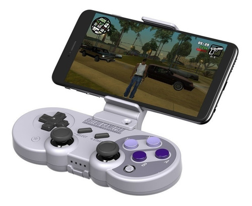 Imagen 6 de 6 de Soporte De Celular Para Control 8bitdo Sn30 Pro