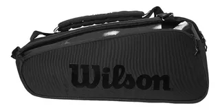 Raqueteira Wilson Super Tour Pro Staff X9 Preta - Térmica Cor Preto