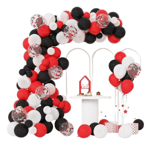 Decoración Arco De Globos Para Graduación, Cumpleaños