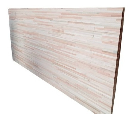 Estante De Eucalipto De 60x20, 2cm Flotante