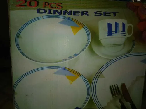 Vajilla De 20 Piezas Dinner Set
