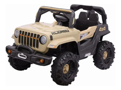 Carro Elétrico Infantil Jipe Off-road 12v Bege Zippy Toys