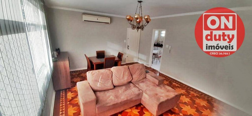 Imagem 3 de 27 de Apartamento Com 3 Dormitórios À Venda, 130 M² Por R$ 640.000,00 - Embaré - Santos/sp - Ap5279