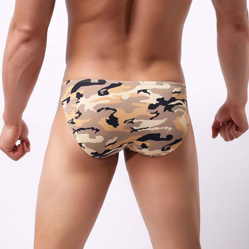 Calzoncillos De Moda Para Hombre En T Con Estampado De Camuf